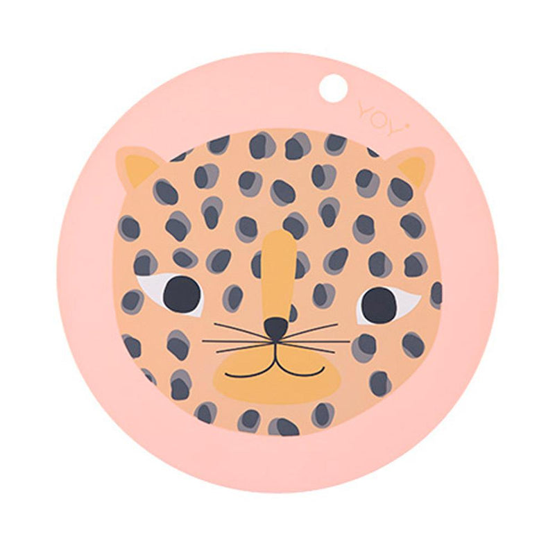 OYOY Living Design - OYOY MINI Placemat Snow Leopard Placemat 408 Coral