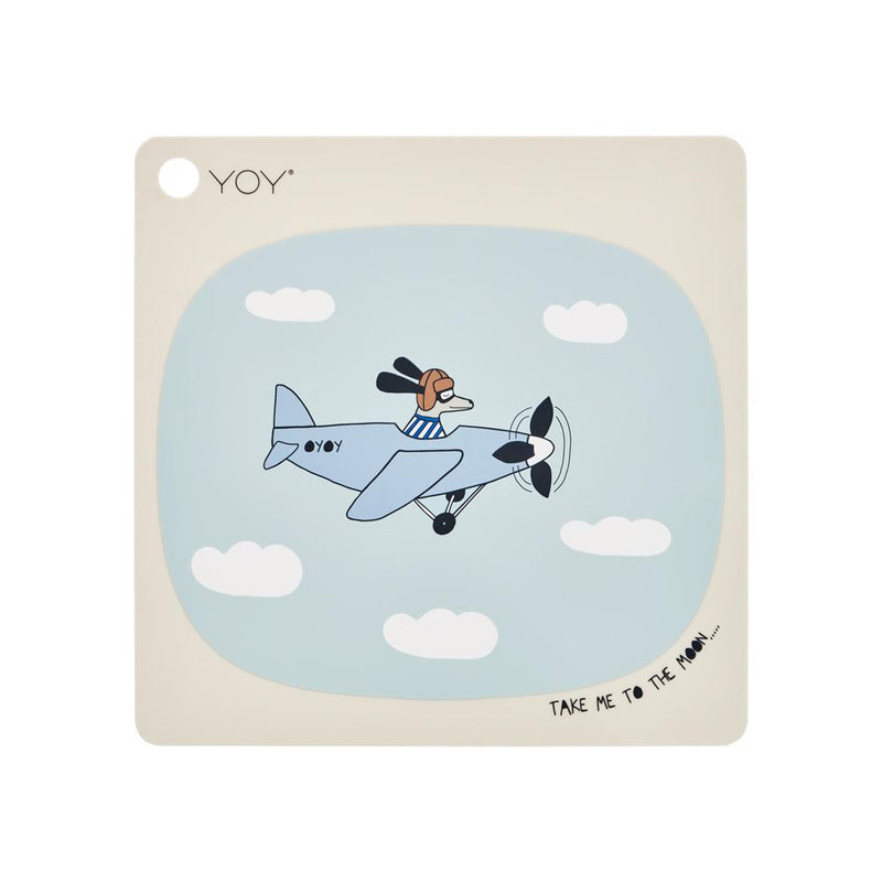 OYOY Living Design - OYOY MINI Placemat Take Me To The Moon Placemat 103 Beige